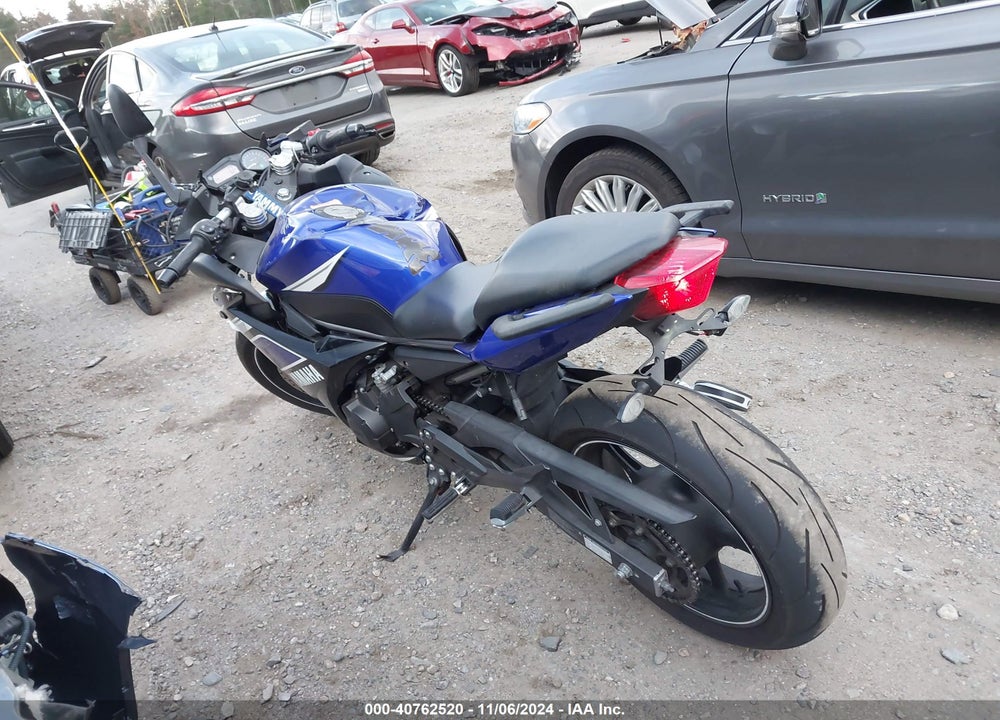 2013 YAMAHA FZ6 R VIN: JYARJ18E7DA011311