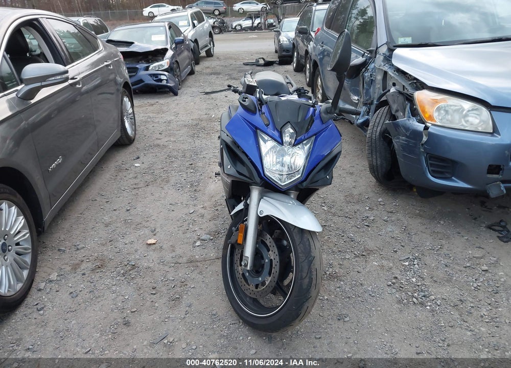 2013 YAMAHA FZ6 R VIN: JYARJ18E7DA011311
