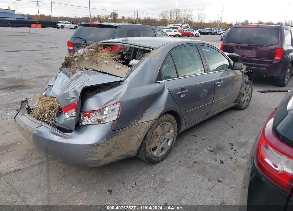 2007 HYUNDAI SONATA GLS VIN: 5NPET46C47H275955