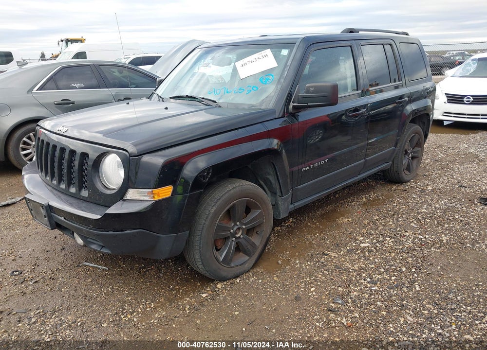 2014 JEEP PATRIOT LATITUDE VIN: 1C4NJPFB5ED553229