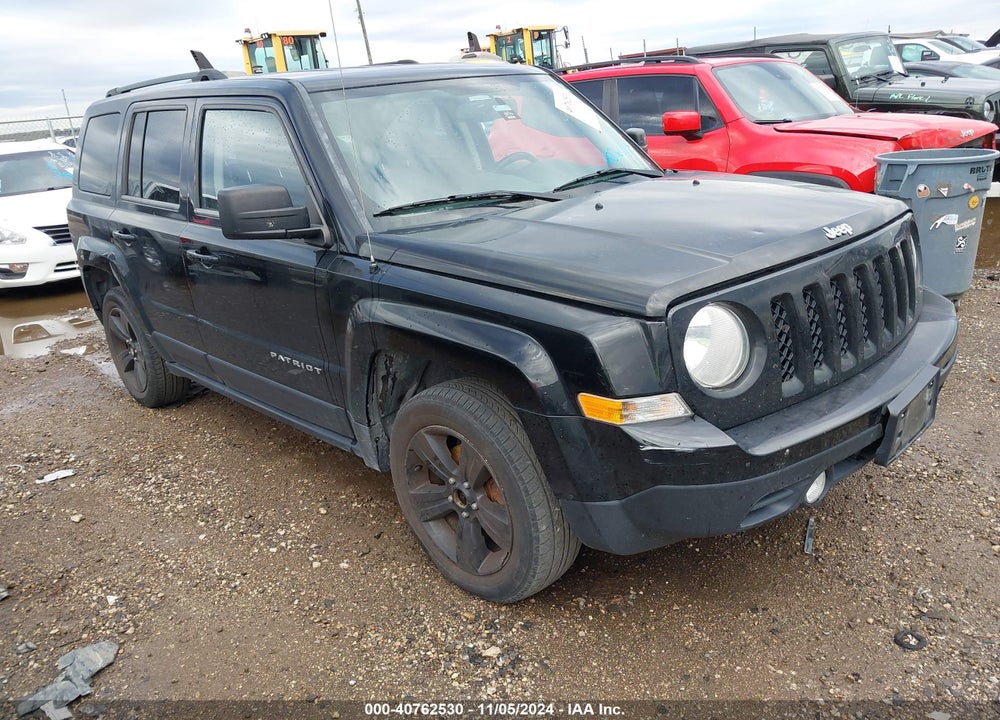 2014 JEEP PATRIOT LATITUDE VIN: 1C4NJPFB5ED553229