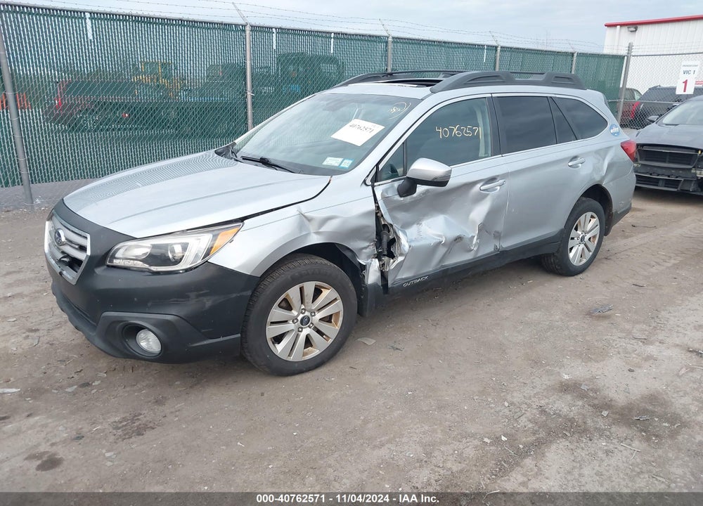 2015 SUBARU OUTBACK 2.5I PREMIUM VIN: 4S4BSAHC7F3330518