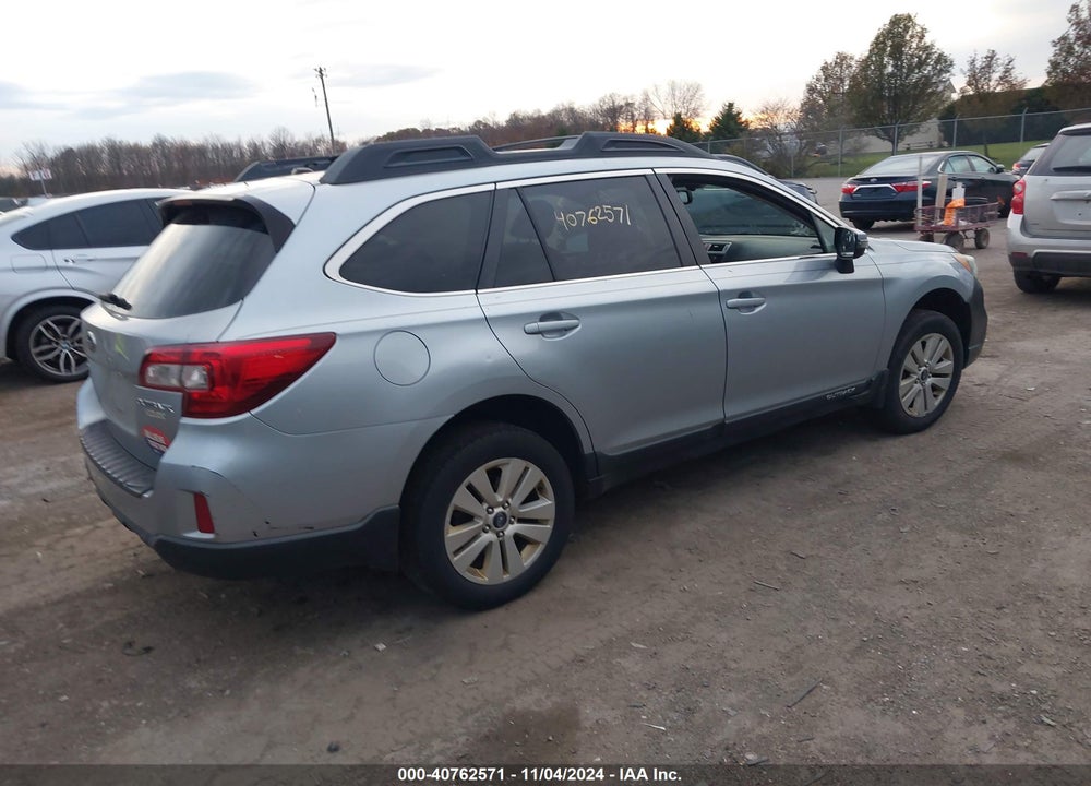 2015 SUBARU OUTBACK 2.5I PREMIUM VIN: 4S4BSAHC7F3330518