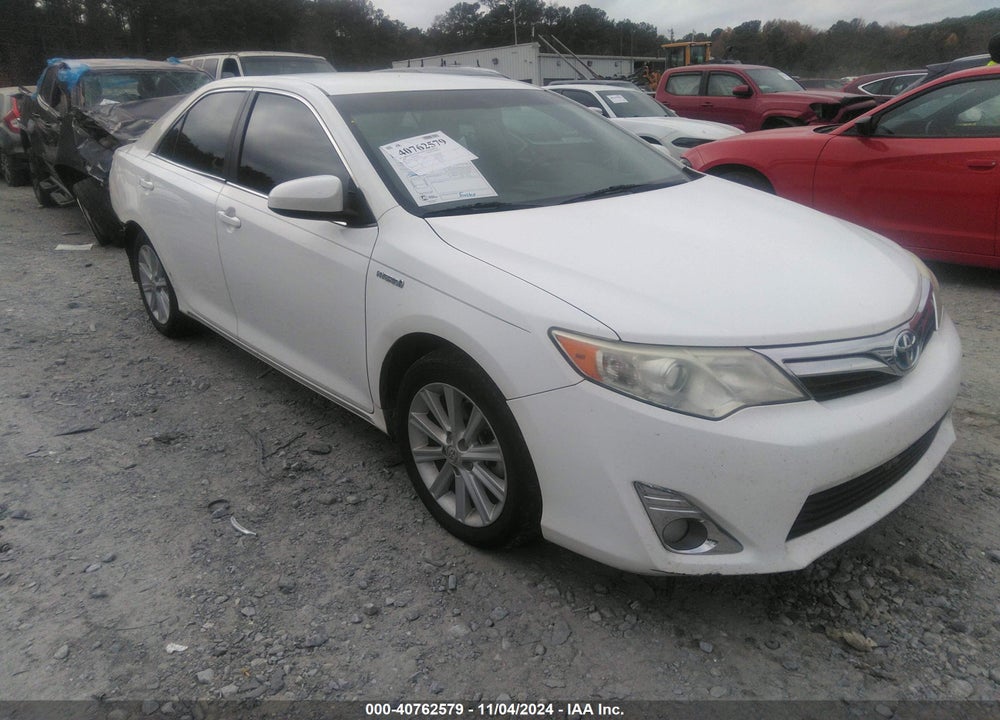 2012 TOYOTA CAMRY HYBRID XLE VIN: 4T1BD1FK5CU061980