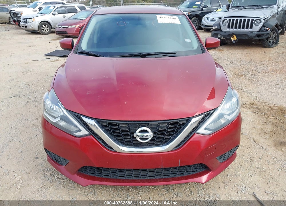 2017 NISSAN SENTRA SV VIN: 3N1AB7AP8HY338141