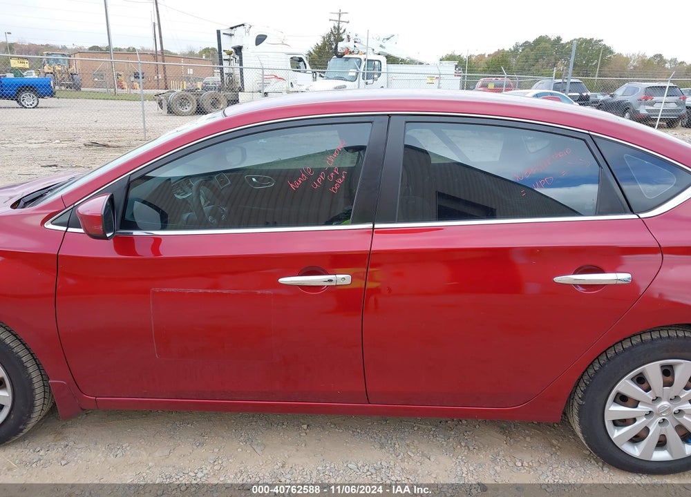 2017 NISSAN SENTRA SV VIN: 3N1AB7AP8HY338141