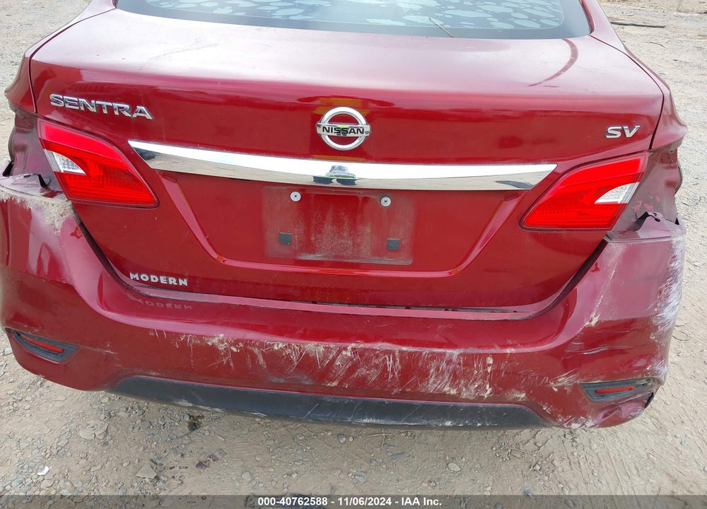 2017 NISSAN SENTRA SV VIN: 3N1AB7AP8HY338141