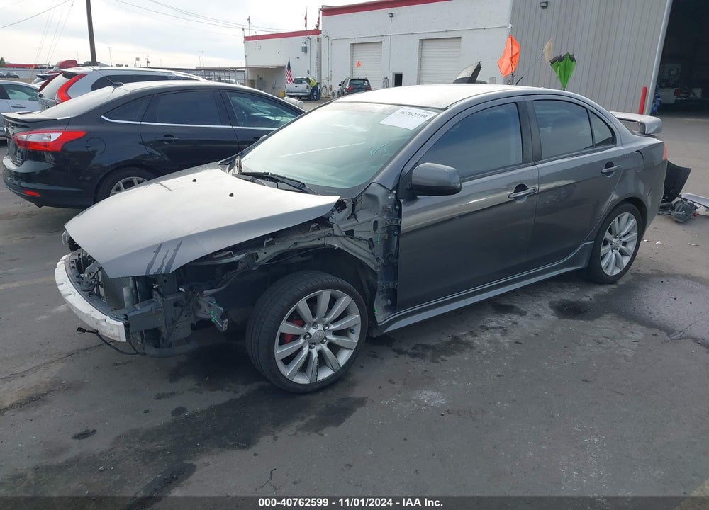 2009 MITSUBISHI LANCER GTS VIN: JA3AU86W89U010153