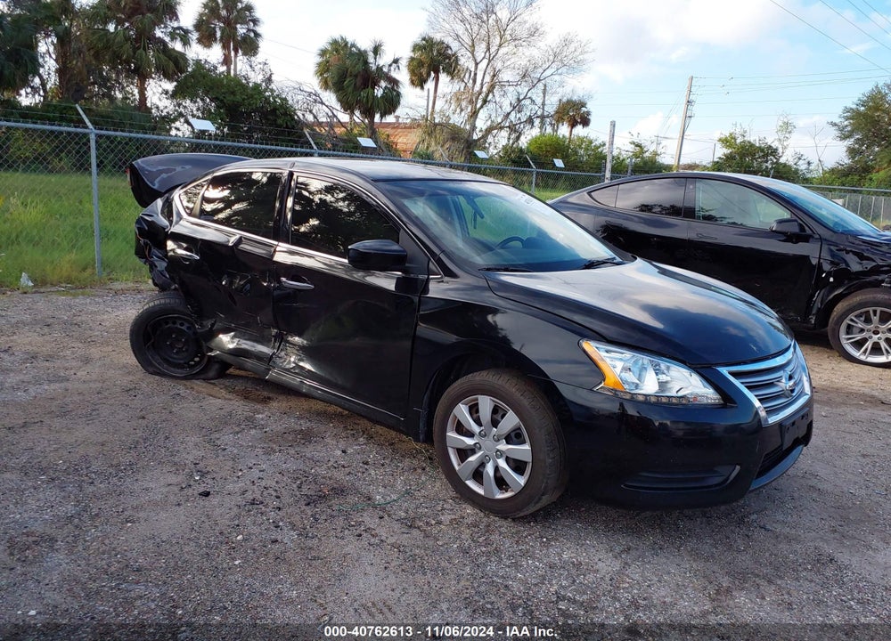 2015 NISSAN SENTRA SV VIN: 3N1AB7AP3FY327576