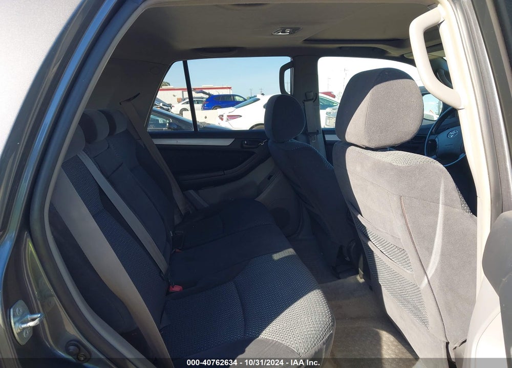 2003 TOYOTA 4RUNNER SR5 SPORT V8 VIN: JTEBT14R630027640