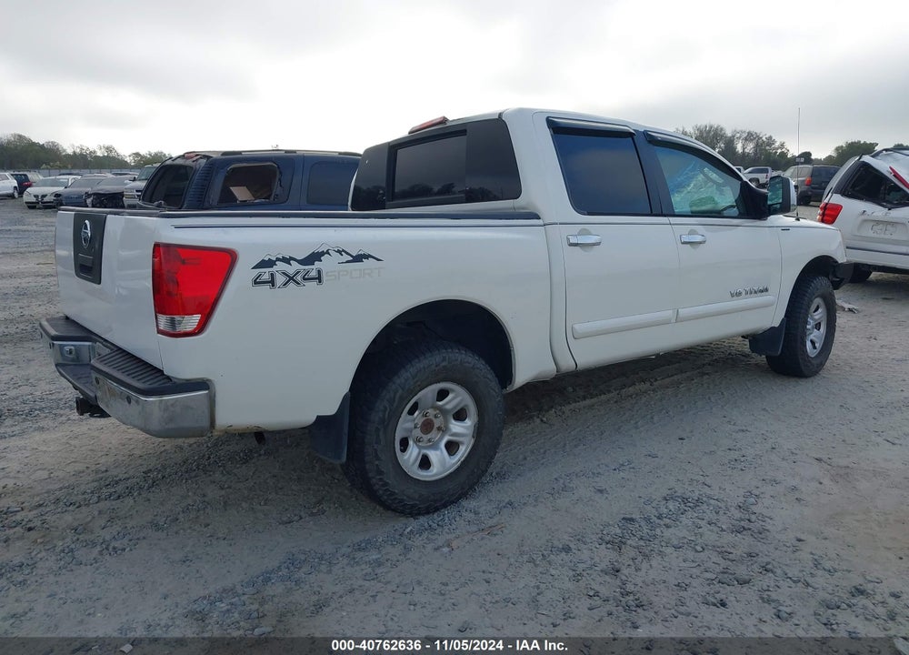 2006 NISSAN TITAN LE VIN: 1N6BA07B76N512800