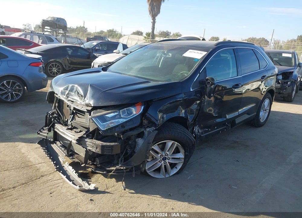 2016 FORD EDGE SEL VIN: 2FMPK3J90GBB70712