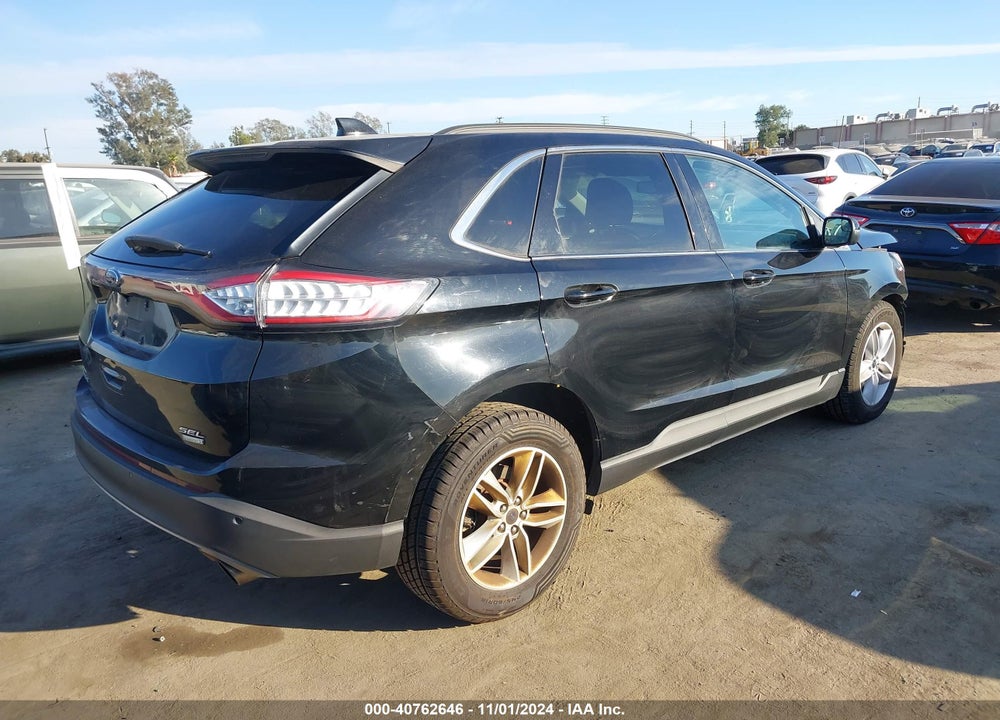 2016 FORD EDGE SEL VIN: 2FMPK3J90GBB70712