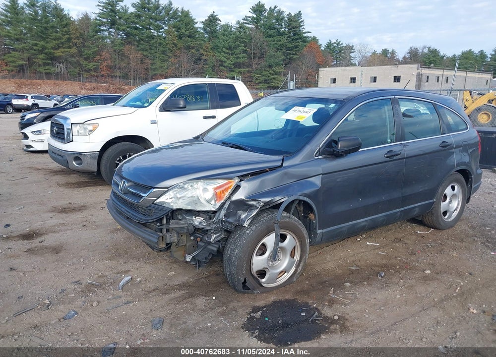 2010 HONDA CR-V LX VIN: 5J6RE4H37AL086139