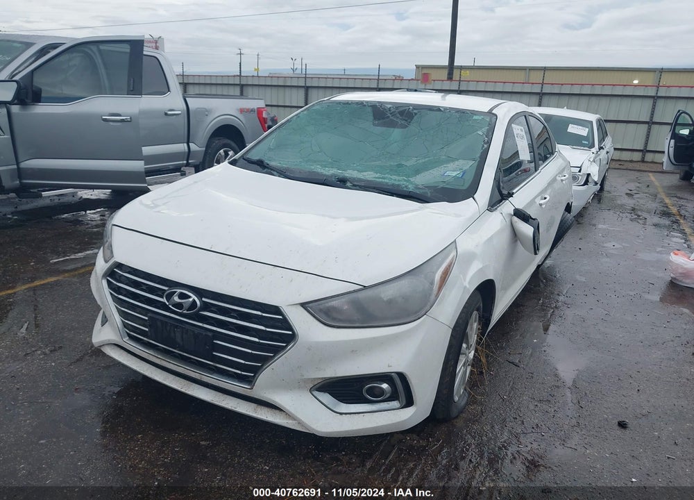 2022 HYUNDAI ACCENT SEL VIN: 3KPC24A67NE167651