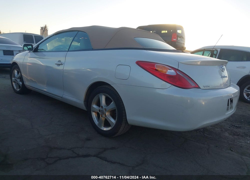 2005 TOYOTA CAMRY SOLARA SLE VIN: 4T1FA38P95U055343