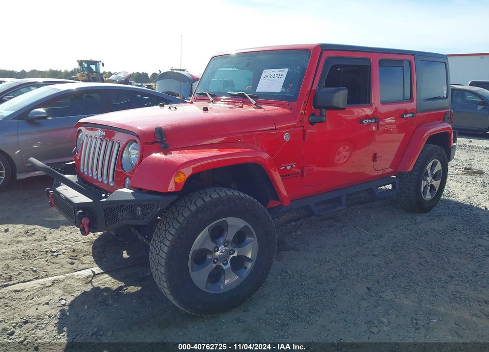 2016 JEEP WRANGLER UNLIMITED SAHARA VIN: 1C4HJWEG3GL228625