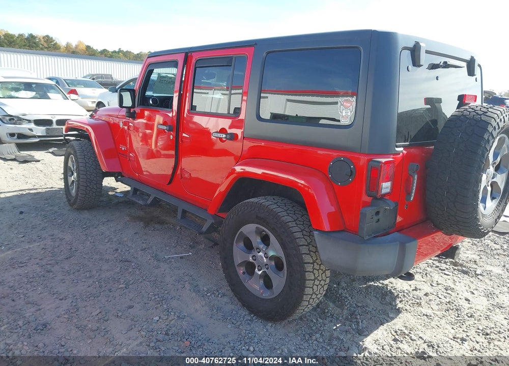 2016 JEEP WRANGLER UNLIMITED SAHARA VIN: 1C4HJWEG3GL228625