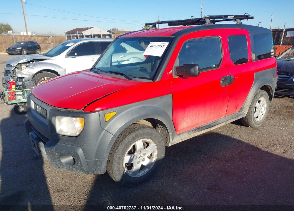 2005 HONDA ELEMENT EX VIN: 5J6YH28635L033042