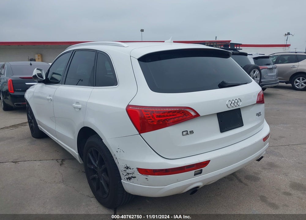 2012 AUDI Q5 2.0T PREMIUM VIN: WA1LFAFP5CA134517