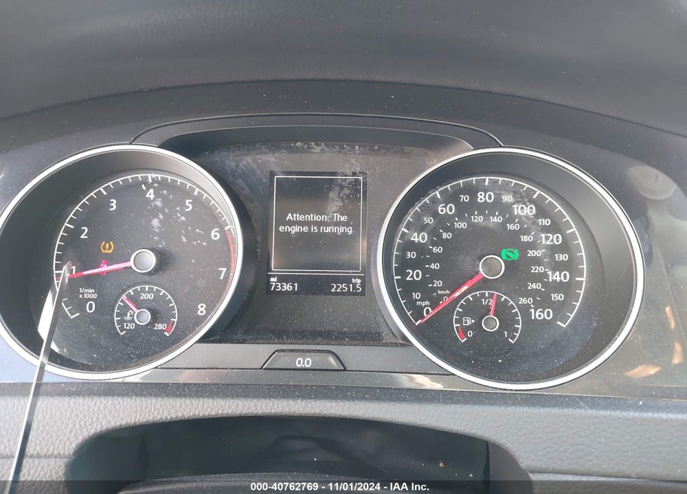 2020 VOLKSWAGEN GOLF 1.4T TSI VIN: 3VWG57AU9LM004122