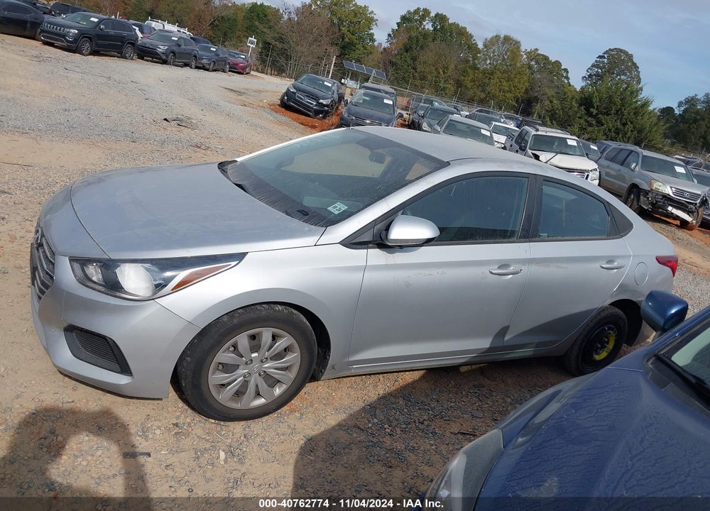 2019 HYUNDAI ACCENT SE VIN: 3KPC24A35KE086424