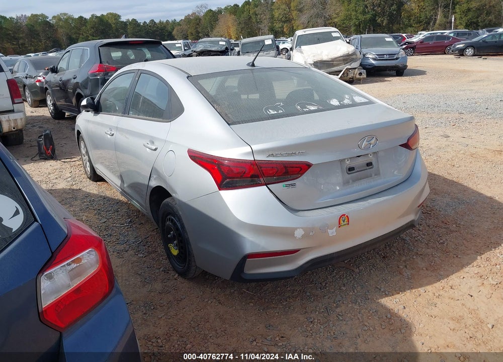 2019 HYUNDAI ACCENT SE VIN: 3KPC24A35KE086424