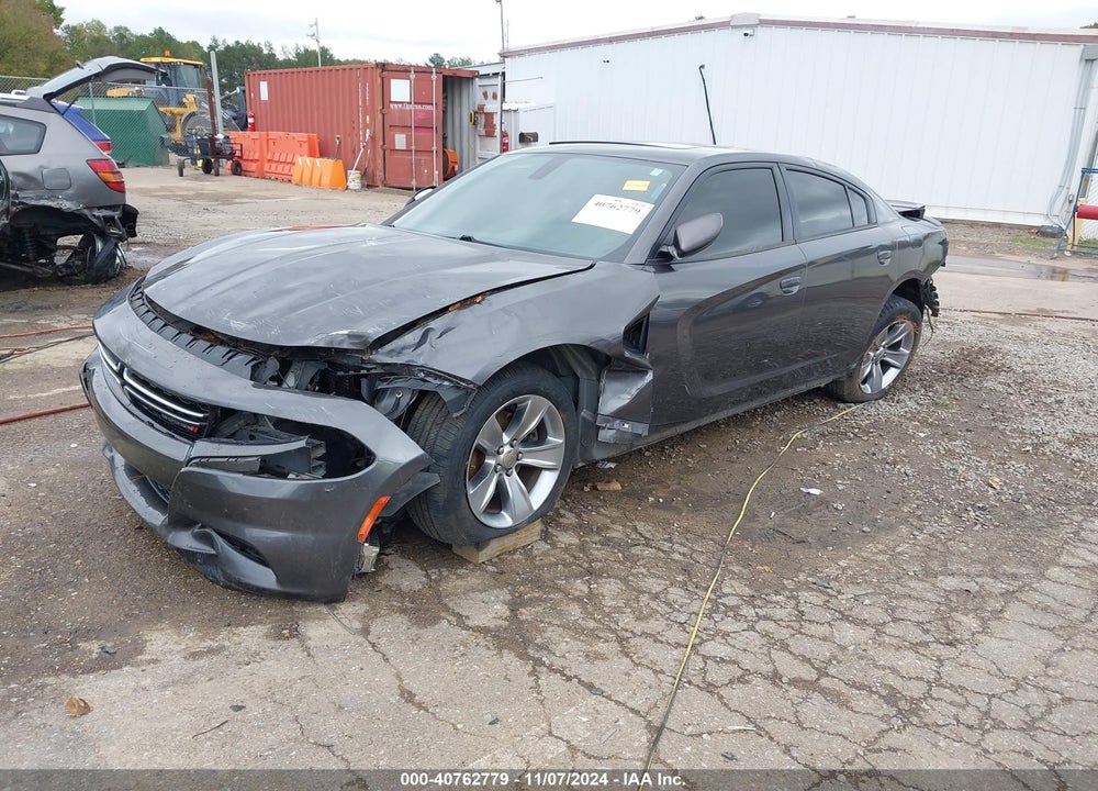 2015 DODGE CHARGER SE VIN: 2C3CDXBG5FH917707
