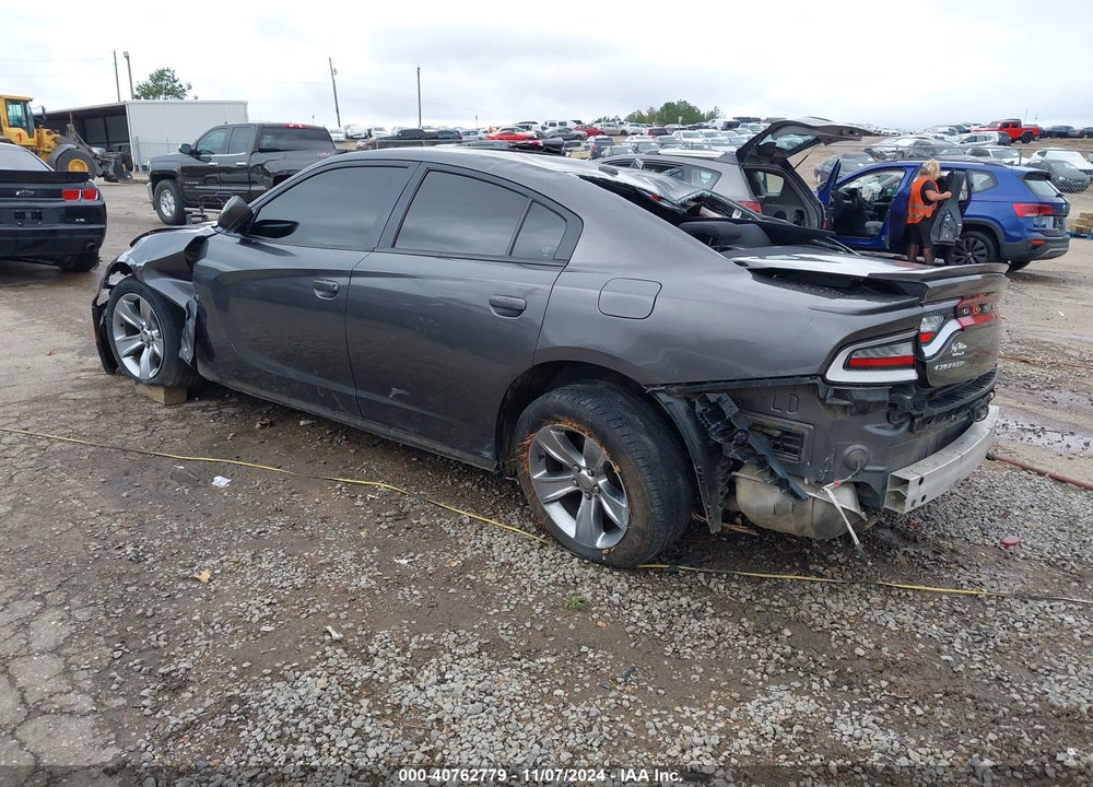 2015 DODGE CHARGER SE VIN: 2C3CDXBG5FH917707