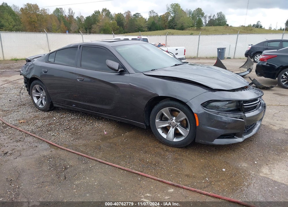 2015 DODGE CHARGER SE VIN: 2C3CDXBG5FH917707
