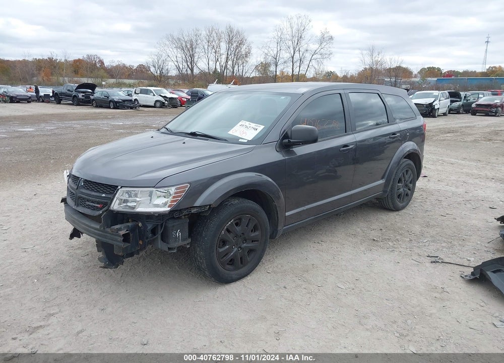 2014 DODGE JOURNEY AMERICAN VALUE PKG VIN: 3C4PDCAB6ET181605