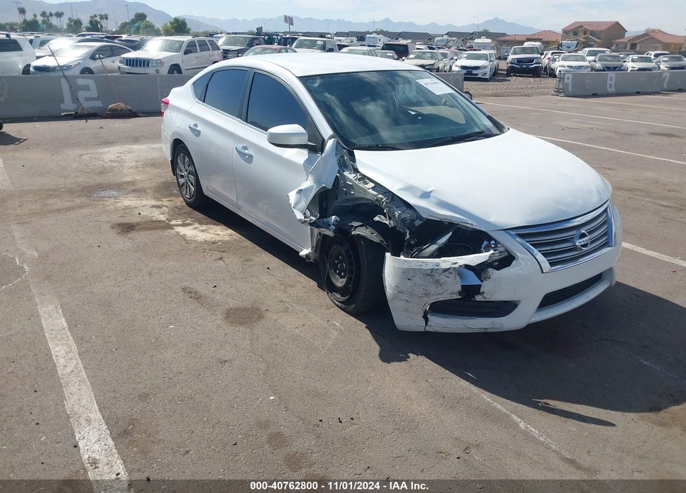 2014 NISSAN SENTRA S VIN: 3N1AB7AP5EL681322