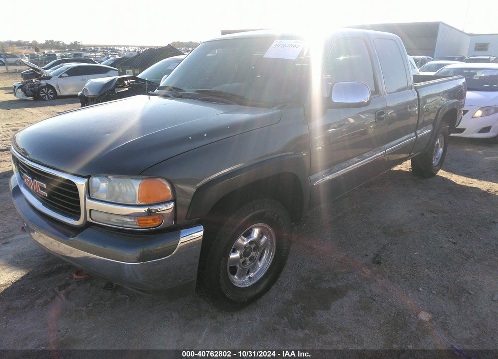 2002 GMC SIERRA 1500 SLE VIN: 2GTEK19T421252148