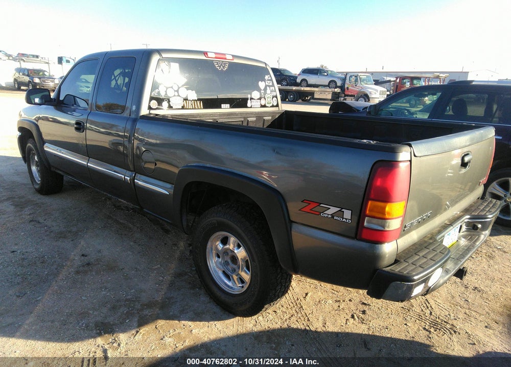 2002 GMC SIERRA 1500 SLE VIN: 2GTEK19T421252148