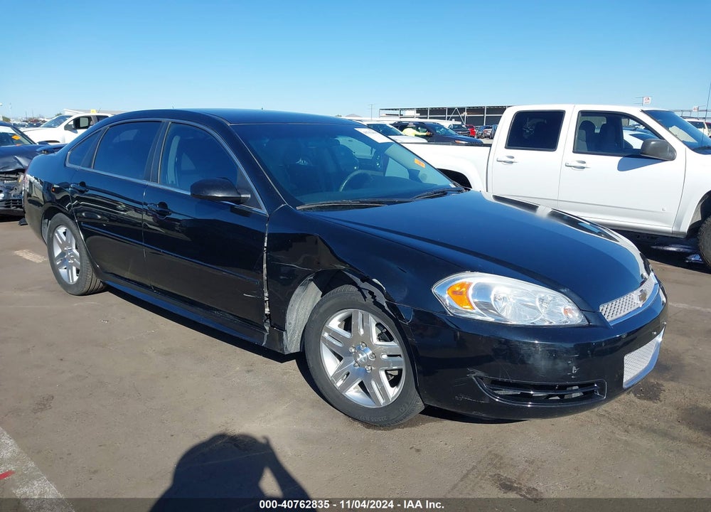 2012 CHEVROLET IMPALA LT VIN: 2G1WG5E38C1228979