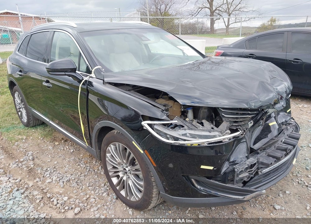 2018 LINCOLN MKX RESERVE VIN: 2LMPJ6LR4JBL21855