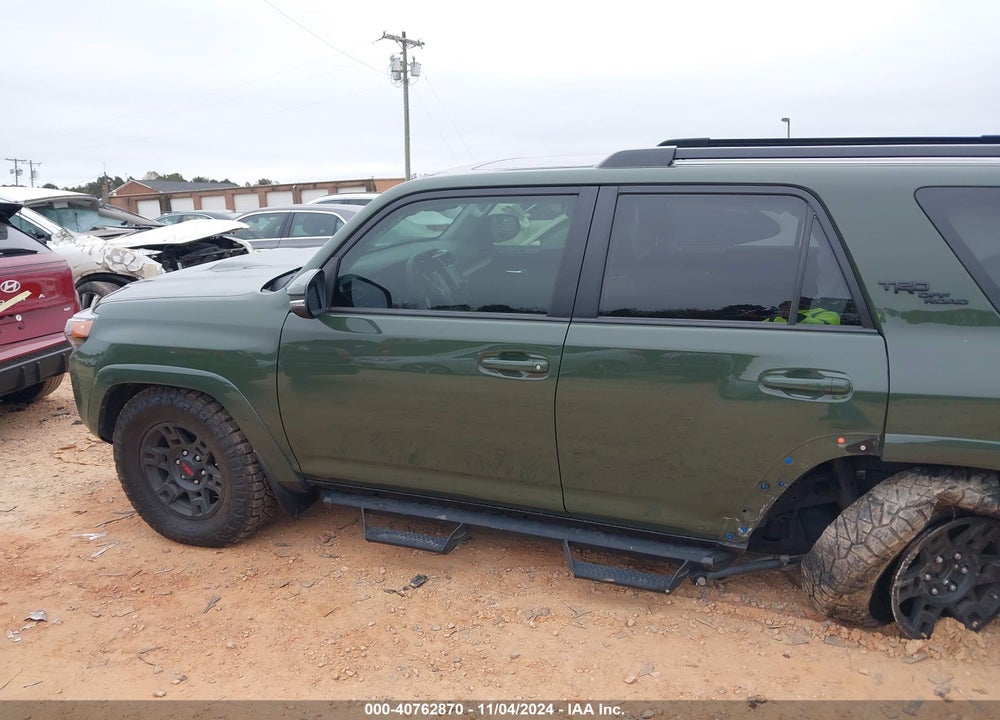 2022 TOYOTA 4RUNNER TRD OFF ROAD PREMIUM VIN: JTERU5JR1N6043946