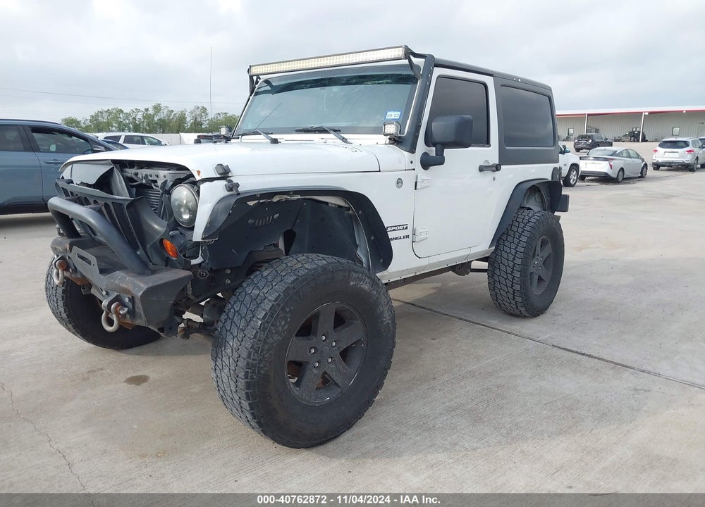 2013 JEEP WRANGLER SPORT VIN: 1C4GJWAGXDL670251