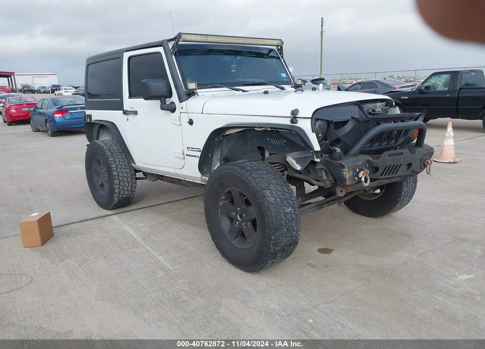 2013 JEEP WRANGLER SPORT VIN: 1C4GJWAGXDL670251