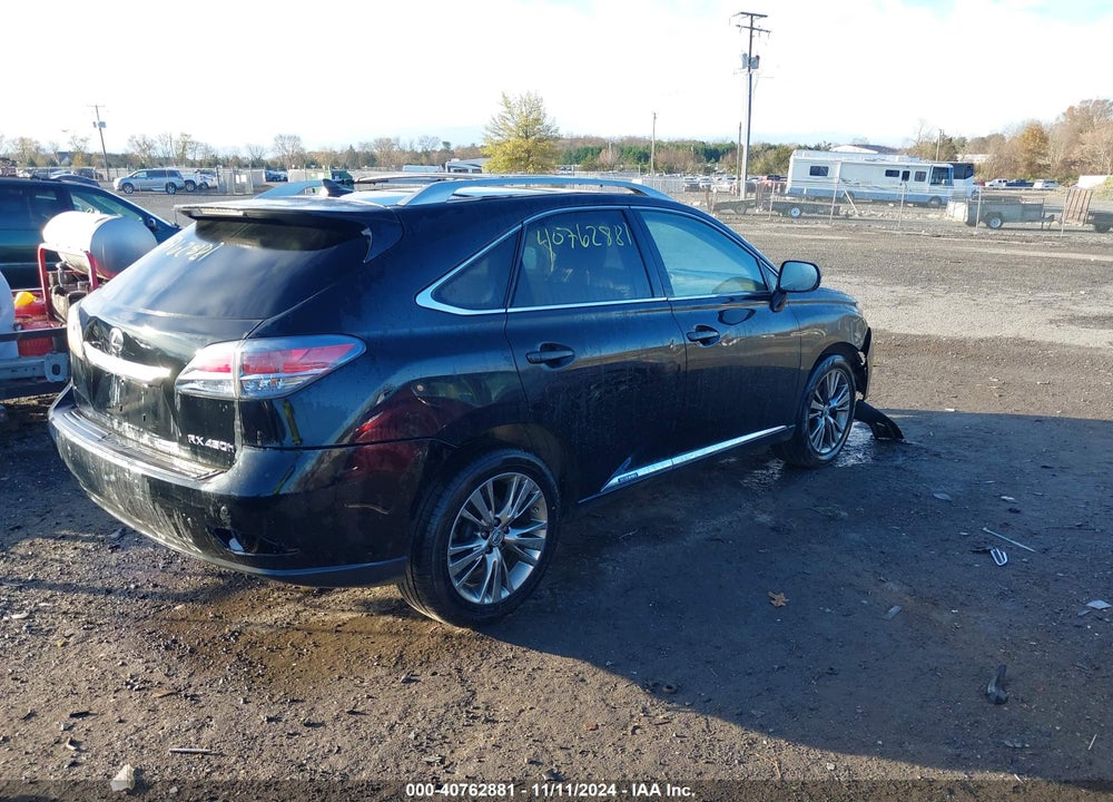 2013 LEXUS RX 450H VIN: JTJBC1BA2D2445746