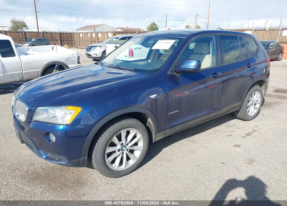 2013 BMW X3 XDRIVE28I VIN: 5UXWX9C59D0A32146