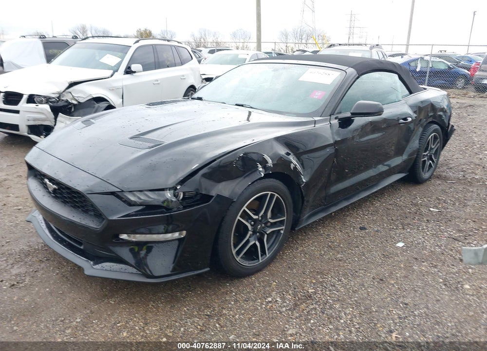 2018 FORD MUSTANG ECOBOOST PREMIUM VIN: 1FATP8UH8J5115401