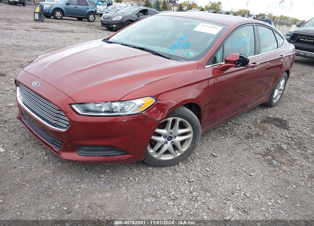2014 FORD FUSION SE VIN: 3FA6P0H7XER374457