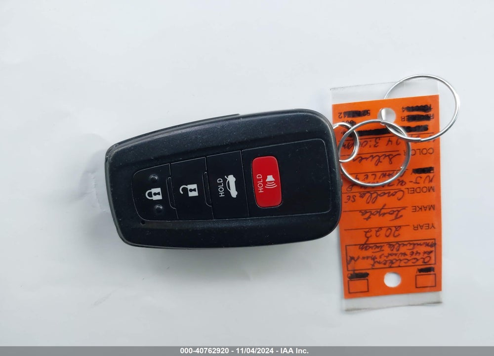 2022 TOYOTA COROLLA SE VIN: JTDP4MCE9N3513609