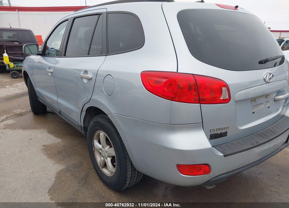 2008 HYUNDAI SANTA FE GLS VIN: 5NMSG13D08H223918