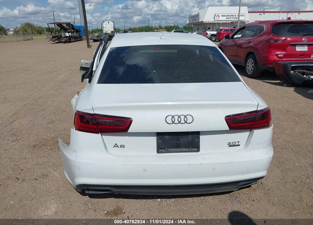 2018 AUDI A6 2.0T PREMIUM VIN: WAUG8AFC1JN029829