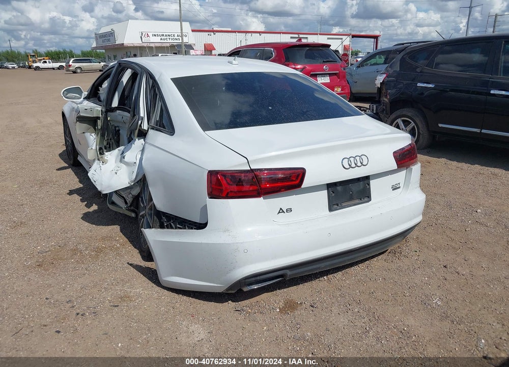 2018 AUDI A6 2.0T PREMIUM VIN: WAUG8AFC1JN029829