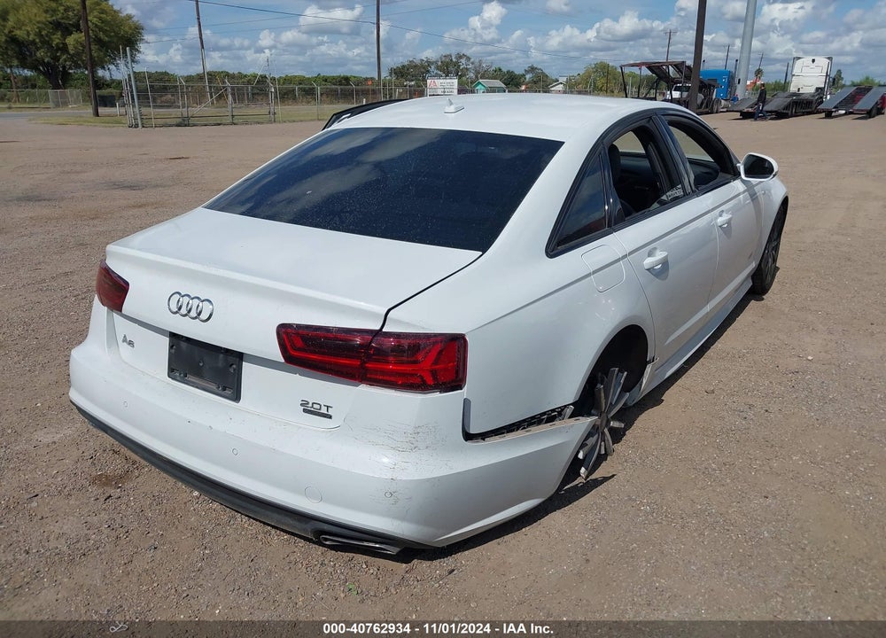 2018 AUDI A6 2.0T PREMIUM VIN: WAUG8AFC1JN029829