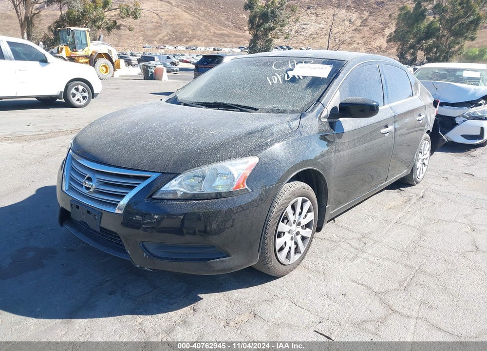 2015 NISSAN SENTRA S VIN: 3N1AB7AP8FY369645