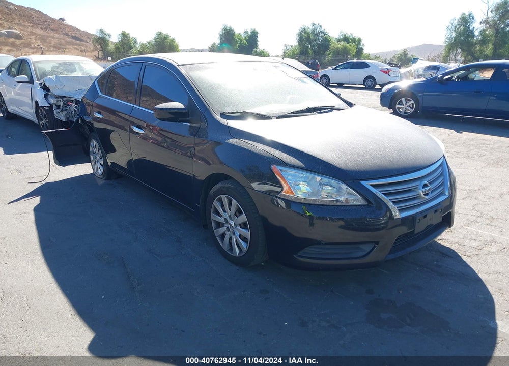 2015 NISSAN SENTRA S VIN: 3N1AB7AP8FY369645